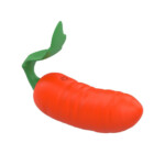 Bullet em Formato de Cenoura / Vegetais - À Longa distância App - 9,6 x 3,1cm