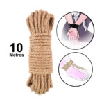 Corda Sado de Fibra Natural - Bondage - 10 Metros