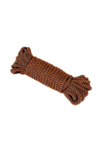 Corda Sado de Poliéster Marrom - 10 Metros