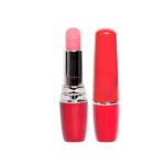 Vibrador em Formato de Batom - Vermelho
