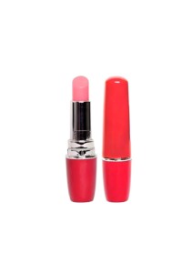 Vibrador em Formato de Batom - Vermelho